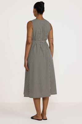 Laude The Label V-Neck Midi Dress