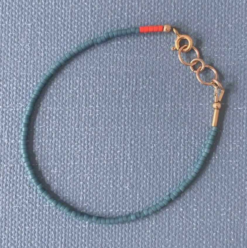 Alice Rise Signature Color Bracelet in Slate Blue AL38