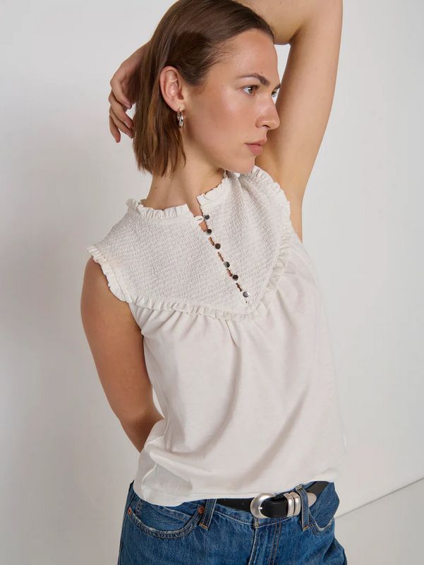 Nation LTD Nelly Smocked Top (Two Colors)