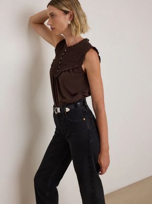 Nation LTD Nelly Smocked Top (Two Colors)