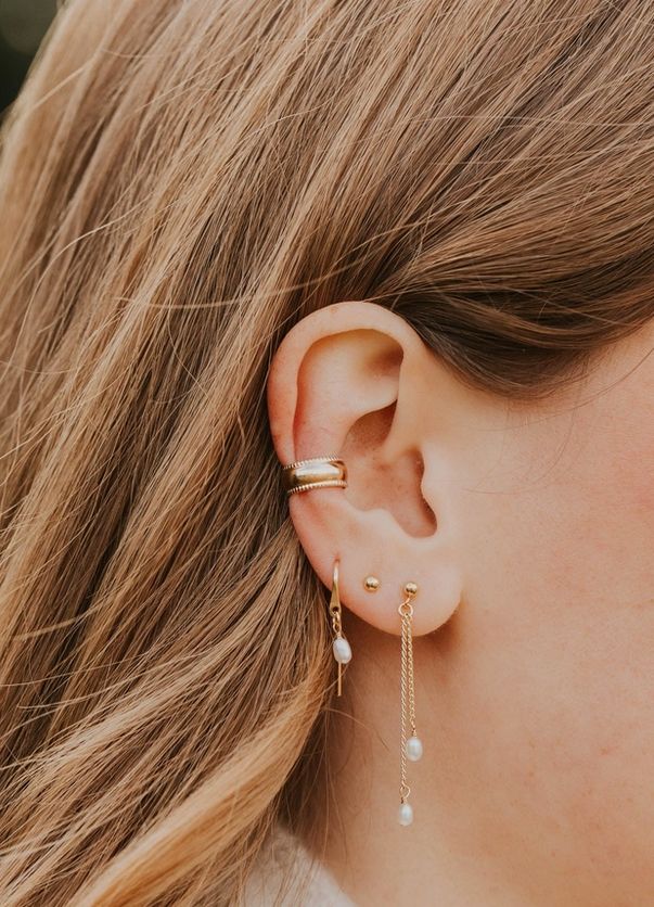 Hello Adorn Ines Ear Cuff 14K Gold Filled HE20