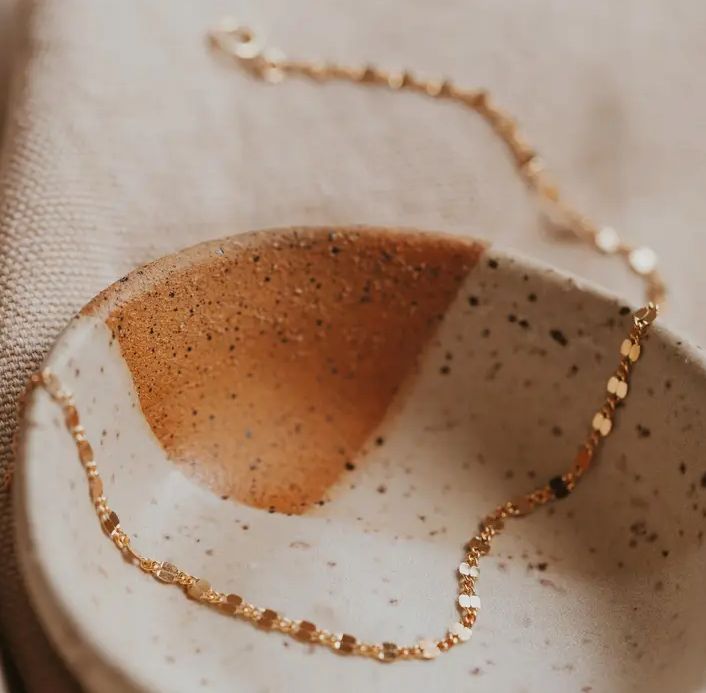 Hello Adorn Lenny Anklet 14K Gold Filled HE21