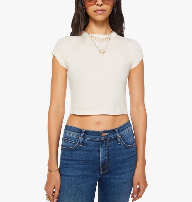 Mother The Itty Bitty Ringer in Antique White