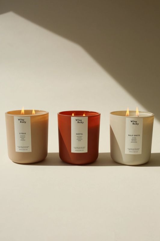 Wiley Body The Candle 100% Soy Wax in Citrus