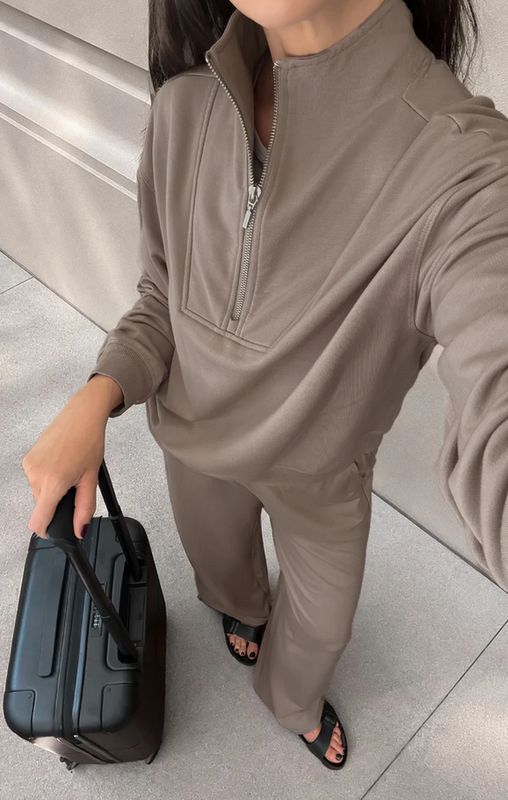 Z Supply Gate Check Modal Sweatshirt