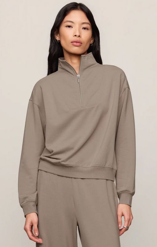 Z Supply Gate Check Modal Sweatshirt