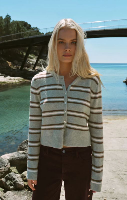 Z Supply Medina Stripe Cardigan