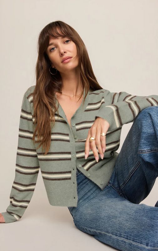 Z Supply Medina Stripe Cardigan