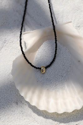 Katie Waltman Jewelry Midnight Halo Necklace KW87