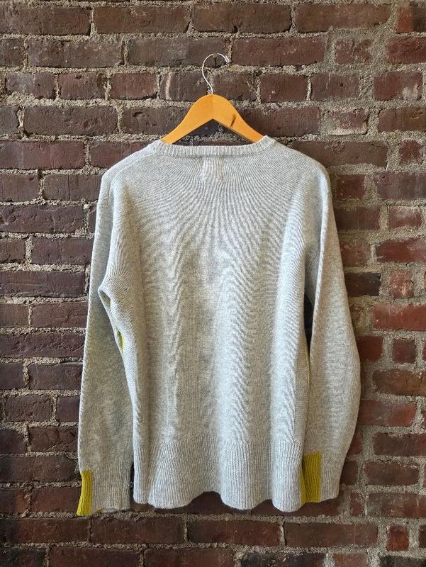 Indi &amp; Cold Pullover with Colorblock Side Slit