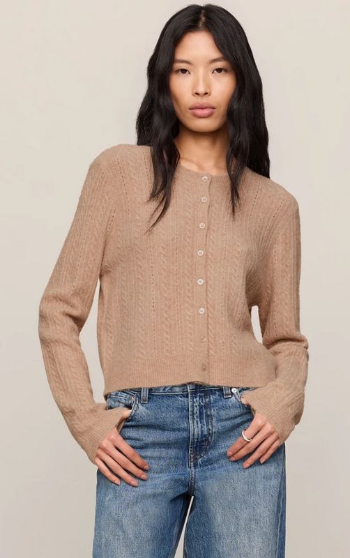 Z Supply Medina Pointelle Cardigan