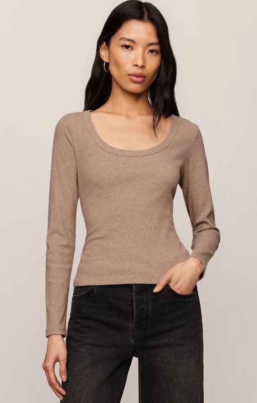 Z Supply Greyson Scoop LS Tee