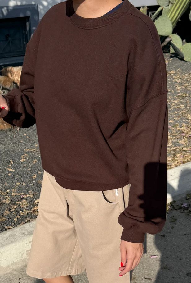 Le Bon Shoppe French Terry Core Sweatshirt