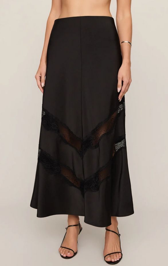 Z Supply Kori Lace Inset Skirt
