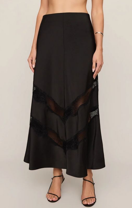 Z Supply Kori Lace Inset Skirt