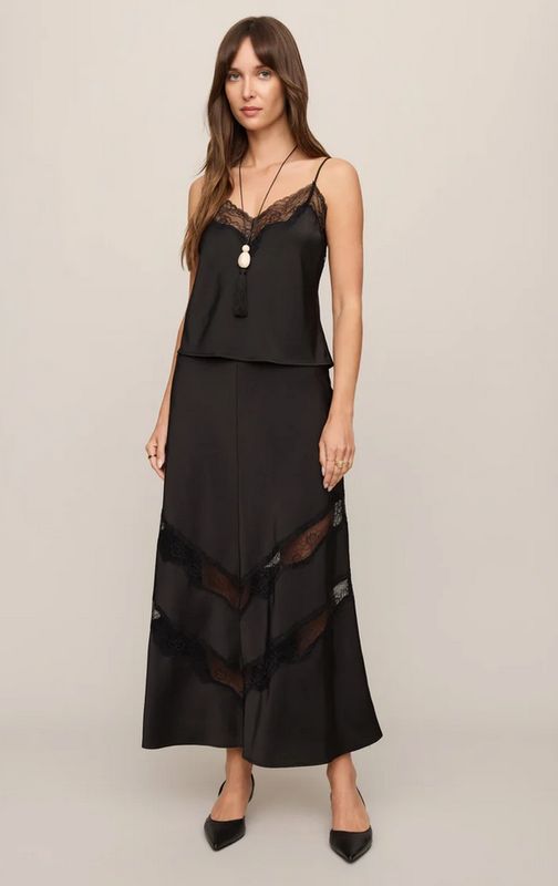 Z Supply Kori Lace Inset Skirt