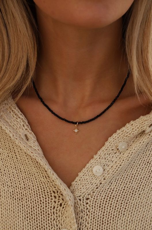 Katie Waltman Jewlery Stella Noir Necklace KW94
