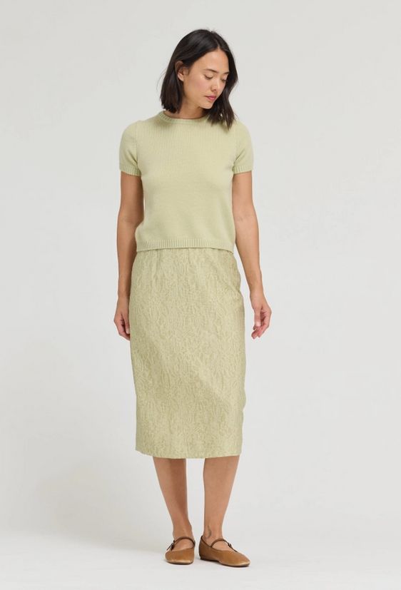 Grade &amp; Gather Short Sleeve Knit Top (Two Colors)