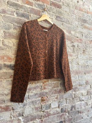 Z Supply Medina Leopard Cardigan