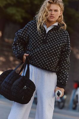 Free People Mountain High Printed Half-Zip Fleece (Two Colors)