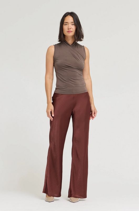 Grade &amp; Gather Fluid Bias Satin Pant