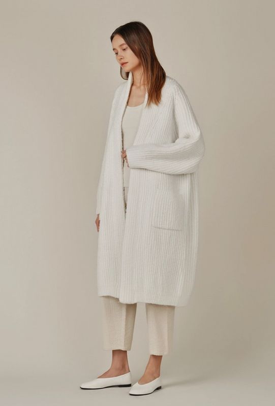 Grade &amp; Gather Long Shawl Collar Cardigan