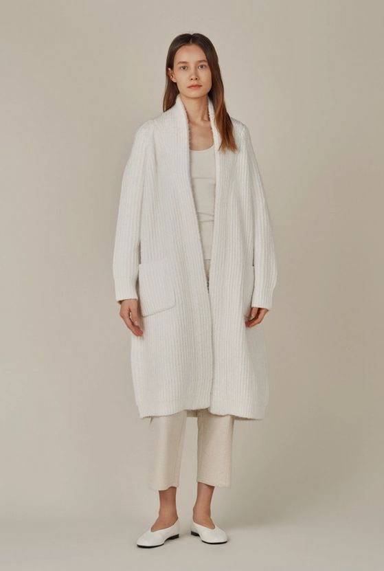 Grade &amp; Gather Long Shawl Collar Cardigan