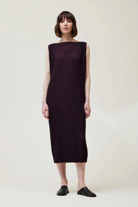 Grade &amp; Gather Pleated Midi Dress