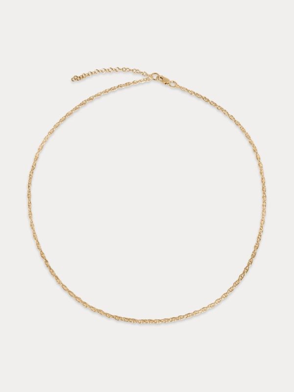 Sheena Marshall Jewelry Maree Rope Necklace Gold Filled 18"-20" SM3