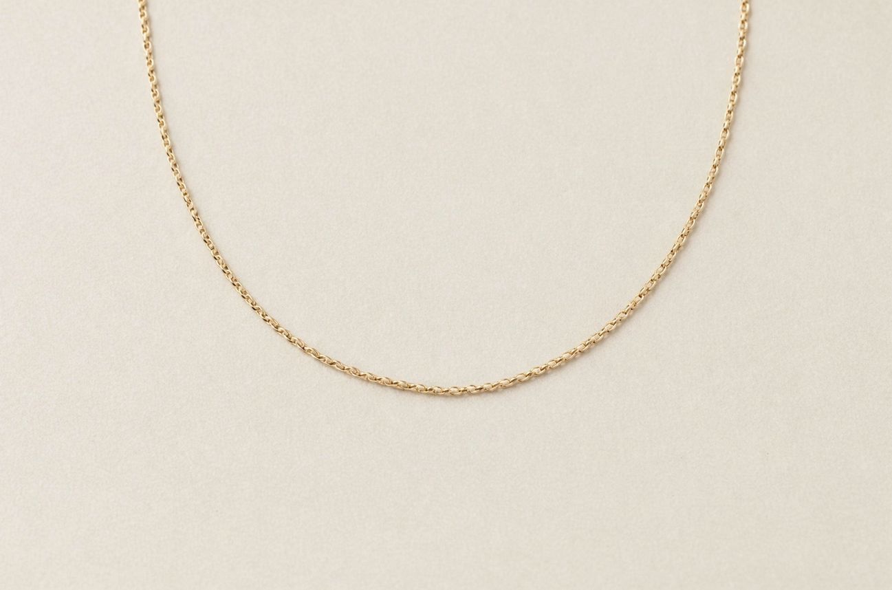 Sheena Marshall Jewelry Minimal Necklace Gold Filled 16"-18" SM4