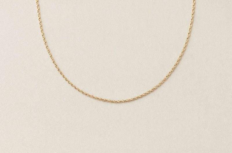 Sheena Marshall Jewelry Minimal Necklace Gold Filled 16"-18" SM4