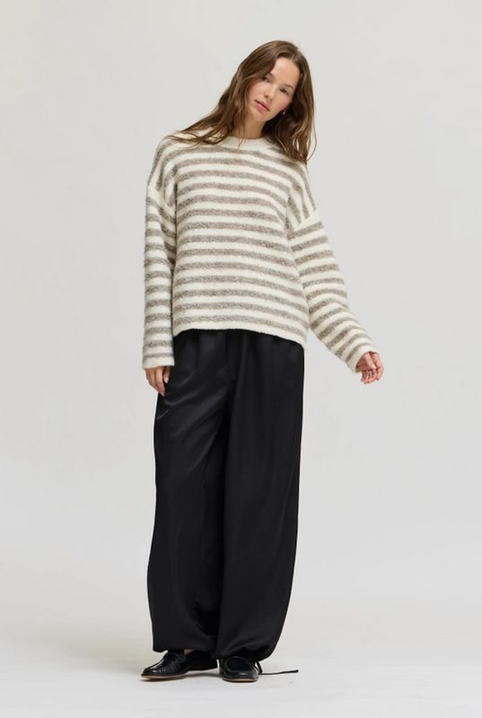 Grade &amp; Gather Horizontal Striped Sweater