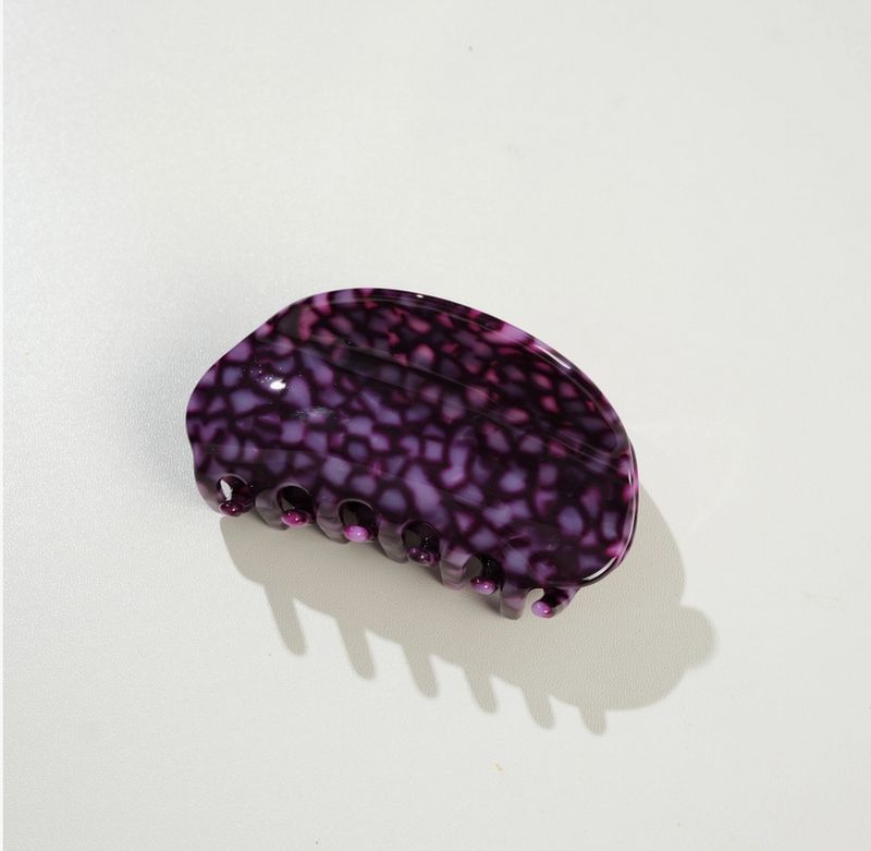 Adorro Amethyst Moon Large Claw Clip Oval AD167