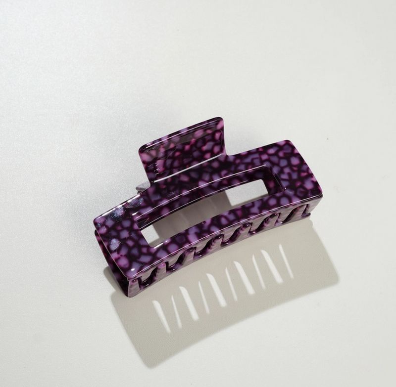 Adorro Amethyst Moon Large Claw Clip Rectangle AD168