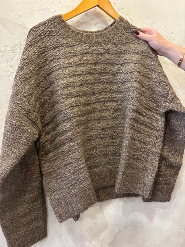 Indi &amp; Cold Decorative Knit Sweater