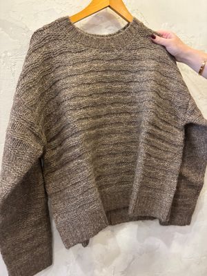 Indi & Cold Decorative Knit Sweater