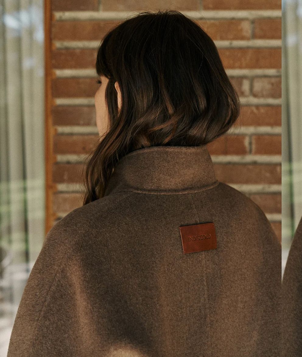 Indi &amp; Cold Short Wool Coat