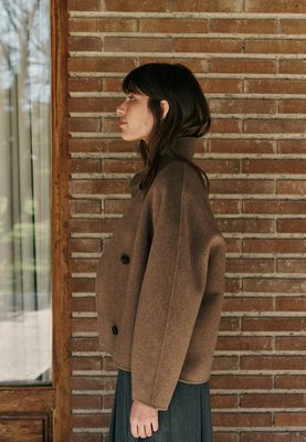 Indi & Cold Short Wool Coat