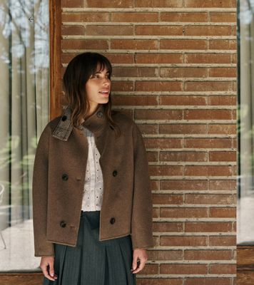 Indi & Cold Short Wool Coat