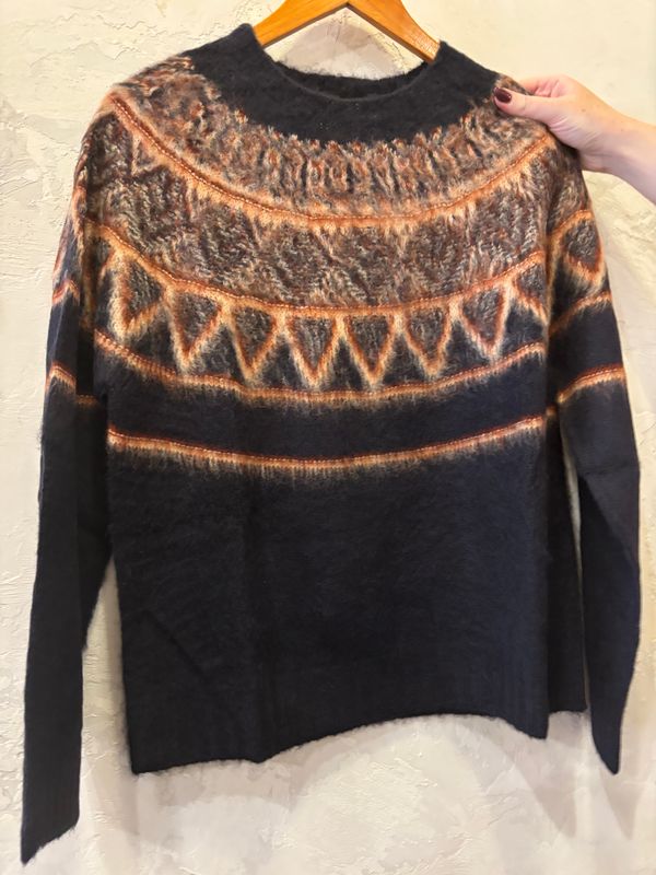 Indi &amp; Cold Jacquard Sweater