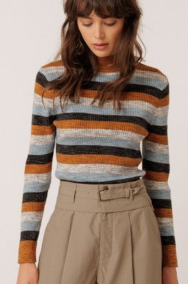 Indi & Cold Merino Striped Sweater