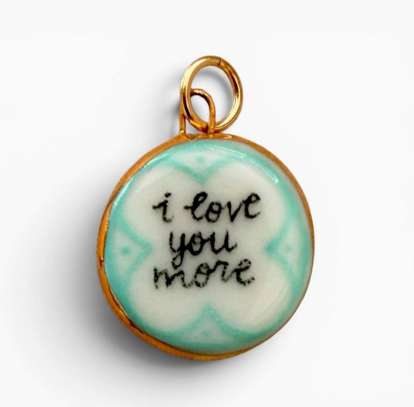 Sha Parle "I Love You More" Charm SH54