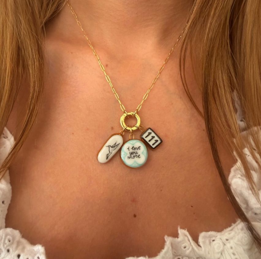 Sha Parle "I Love You More" Charm SH54