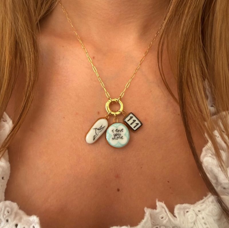 Sha Parle "I Love You More" Charm SH54