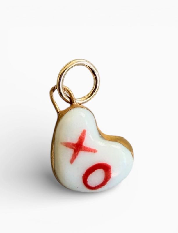 Sha Parle XO Heart Charm SH55