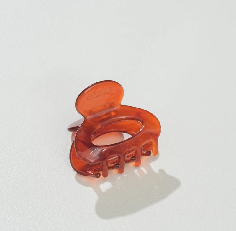 Adorro Cinnamon Spice Mini Claw Clip Oval AD171