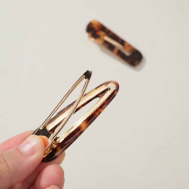 Adorro Gemma Core Barrette Hair Clip Set of 2 in Multi AD175