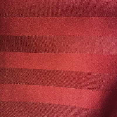 Burgundy Satin Stripe