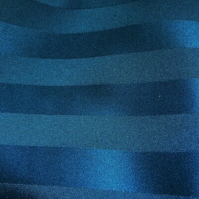 Navy Satin Stripe