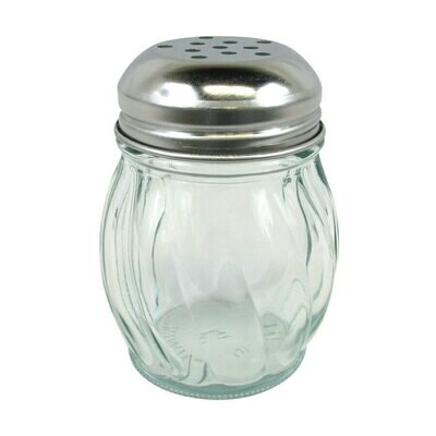 Cheese Shaker Silver Top